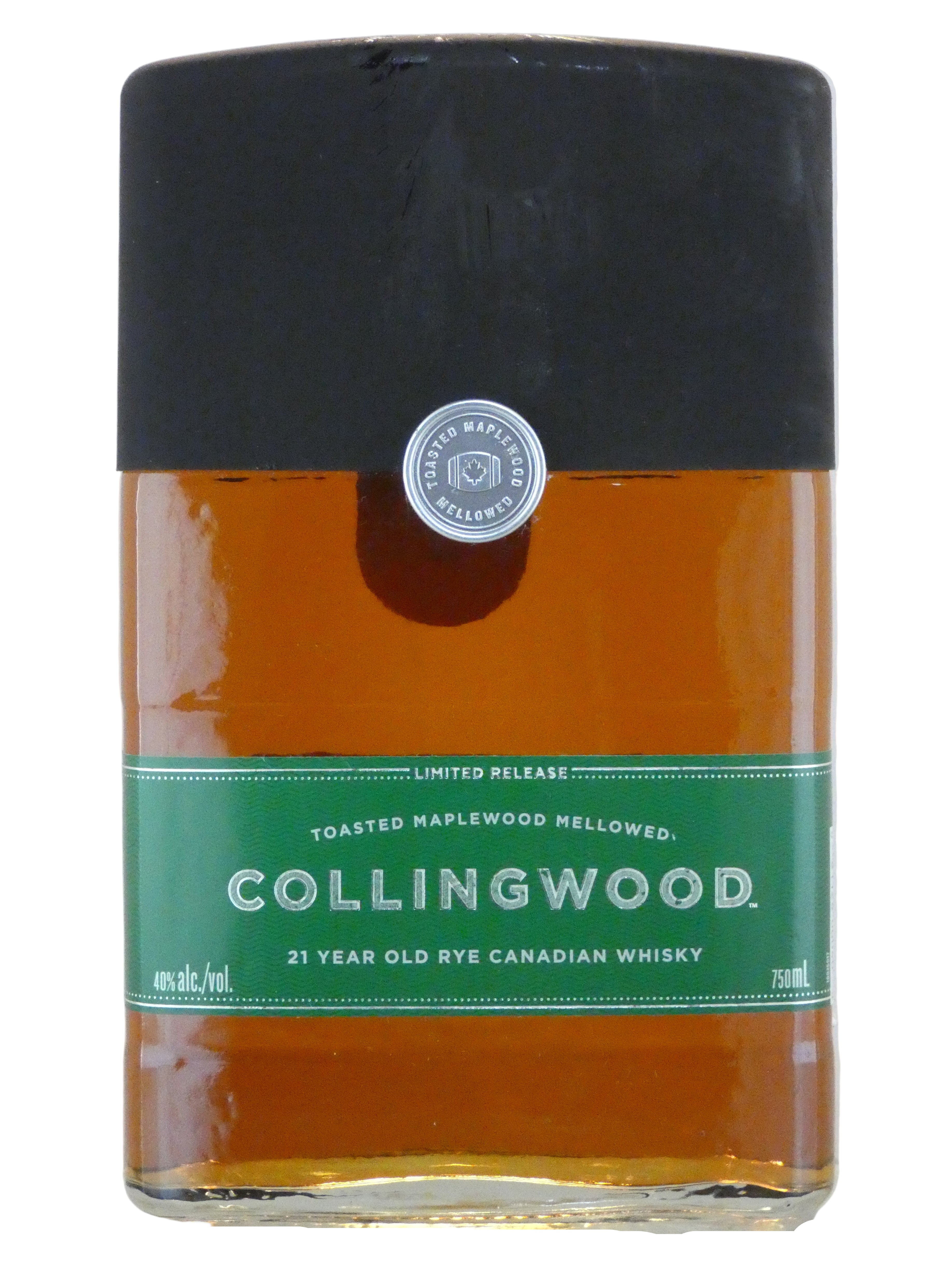 Collingwood Toasted Maplewood Mellowed Limited Edition 21 Year Old Rye ...