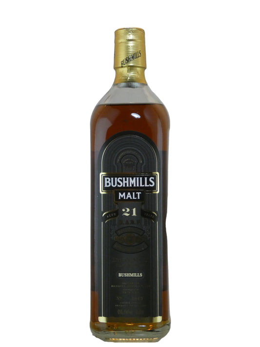 Bushmills 21 Year "Rare" Old Single Malt Irish Whiskey 2002 (750ml) (Pernod Richard)