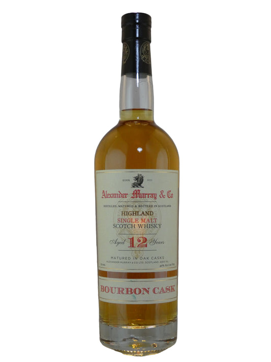 Alexander Murray Highland 12 Year Single Malt Scotch (750ml)