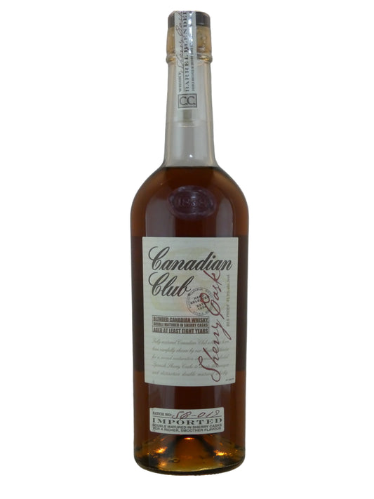 Canadian Club Sherry Cask Blended Canadian Whisky 8 Year (750ml) Hiram Walker