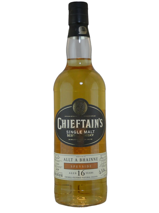 Chieftain's Single Malt Whisky Allt-A-Bhainne 16 Year Old  (750ml)