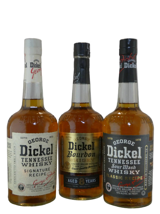 George Dickel 3 Bottle Bundle - (750ml)