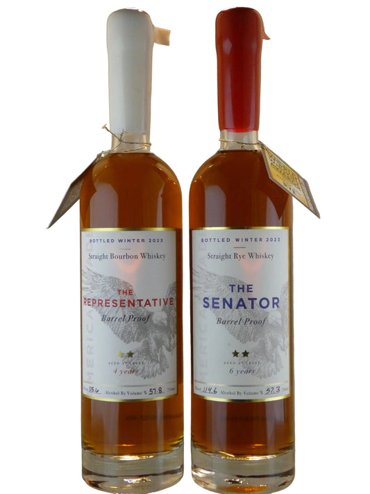 Proof and Wood "Vote" Whiskey Duo Pack (750ml)