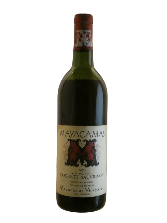 Mayacamas Vineyards Mayacamas Vineyard Cabernet Sauvignon  (High Mid Shoulder) - 1974 (750ml)
