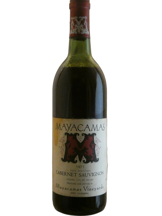 Mayacamas Vineyards Mayacamas Vineyard Cabernet Sauvignon  (High Mid Shoulder) - 1975 (750ml)