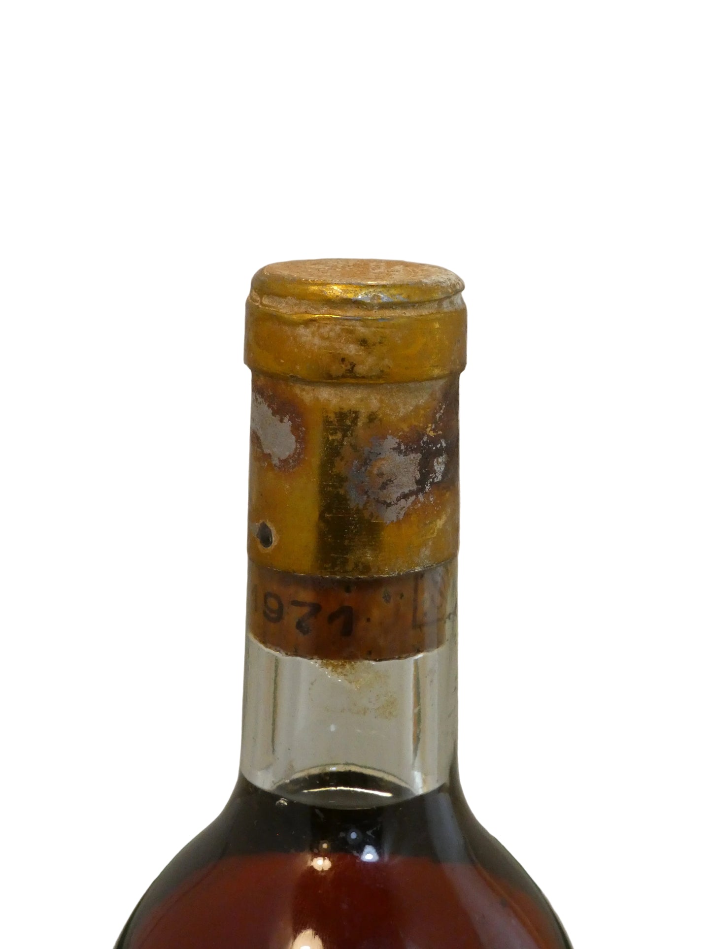 Broustet (Fill in the Neck, Good Cork Corroded Cap)- 1971 (750ml)