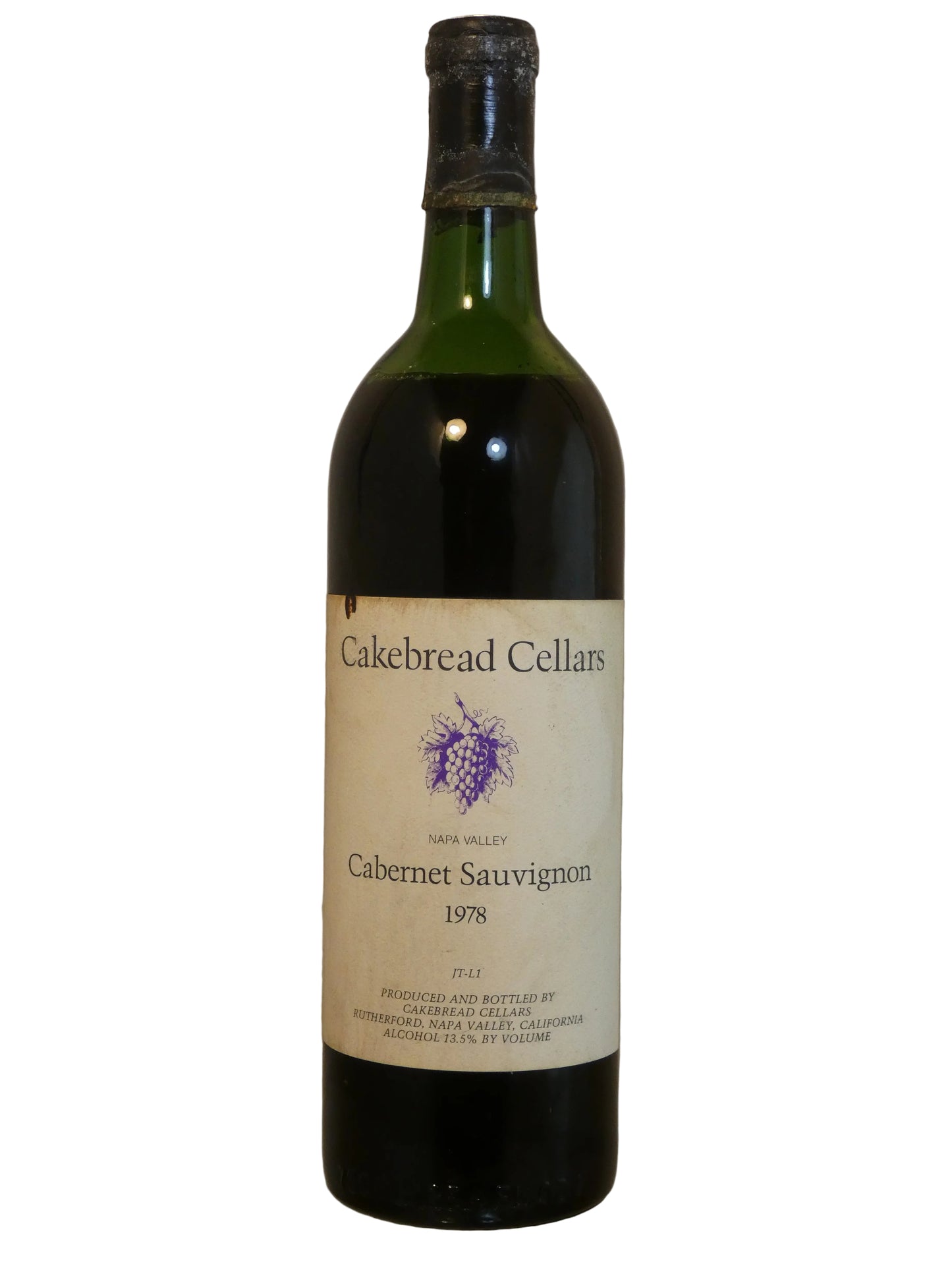 Cakebread Cellars Cabernet Sauvignon (High Mid Shoulder) - 1978 (750ml)