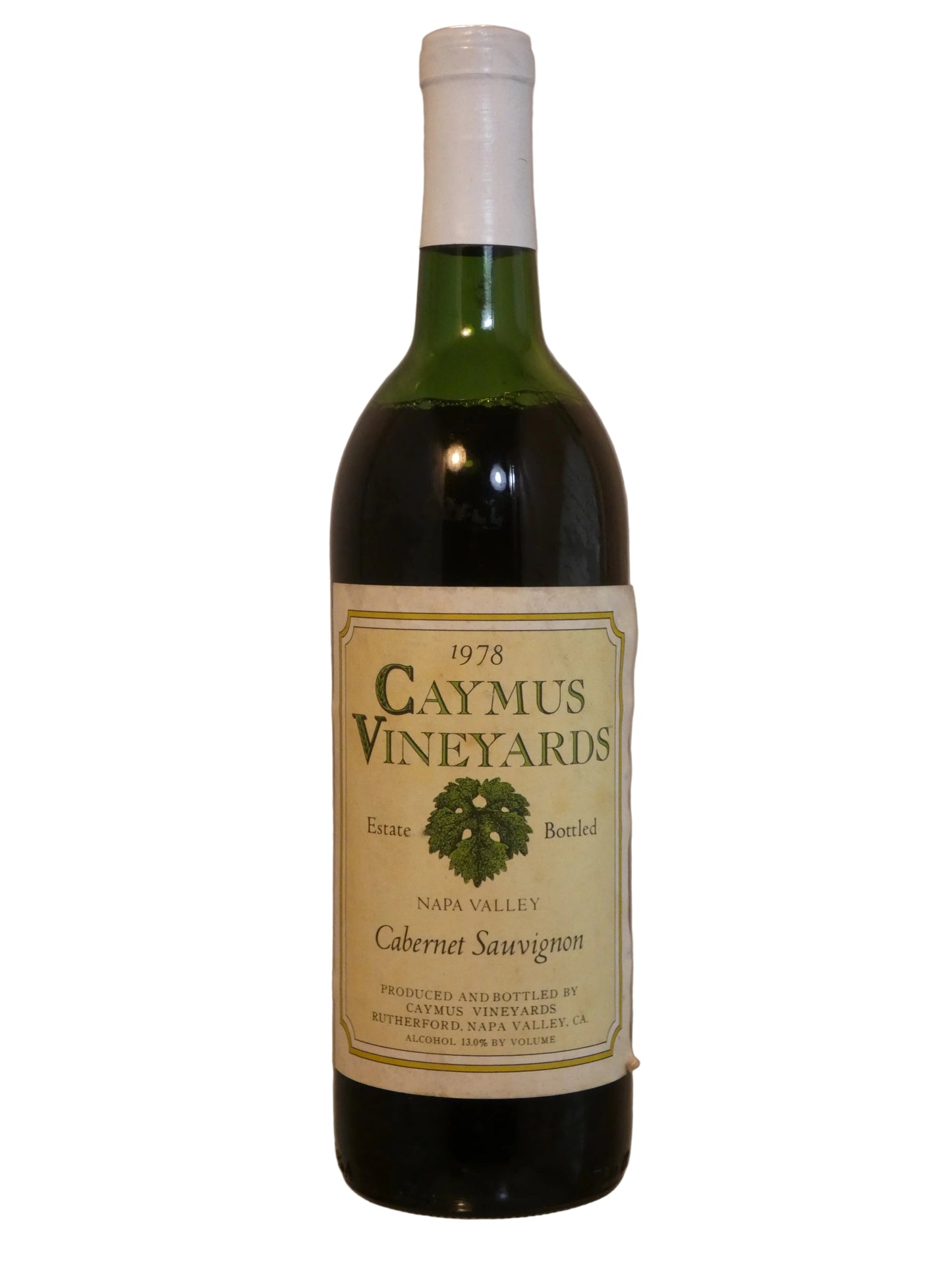 Caymus Vineyards Cabernet Sauvignon (High Mid Shoulder) - 1978 (750ml)