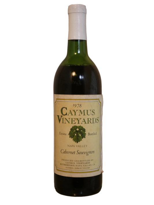Caymus Vineyards Cabernet Sauvignon (High Mid Shoulder) - 1978 (750ml)