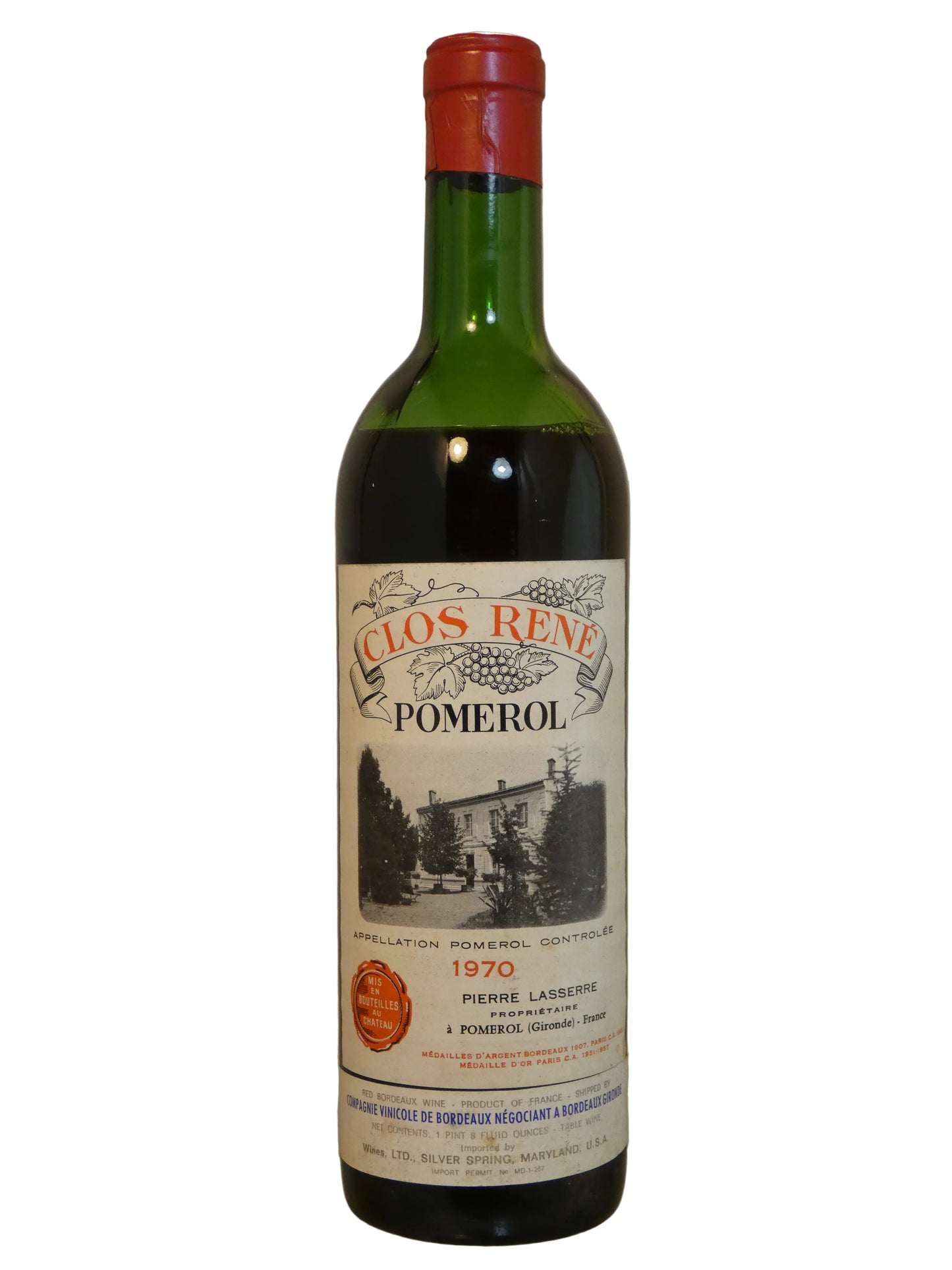 Clos Rene  - 1970 (Mid-Shoulder) (750ml)
