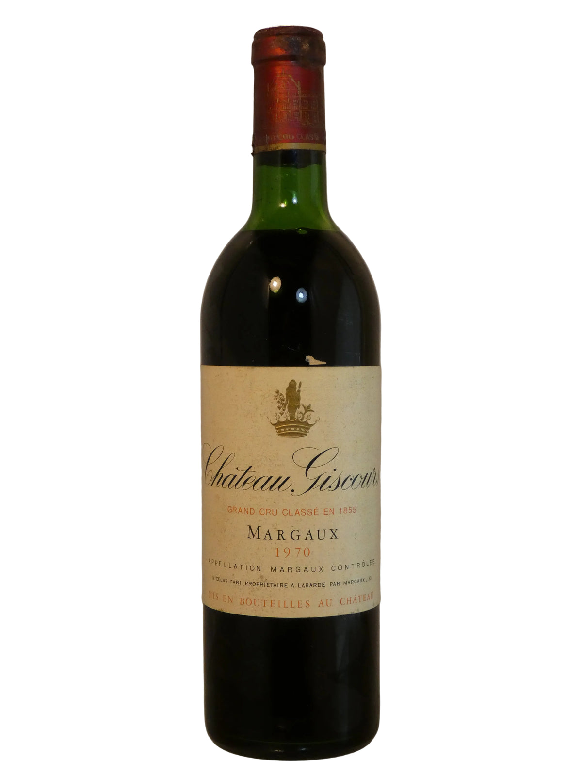 Giscours (Top Shoulder Fill,  Lightly Corroded Cap)- 1970 (750ml)