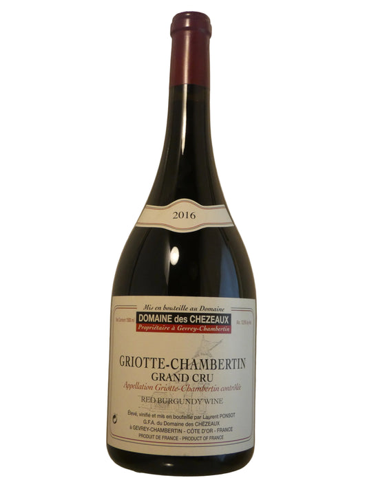 Domaine des Chezeaux Griotte-Chambertin Grand Cru  (Ponsot) - 2016 (1.5 L)
