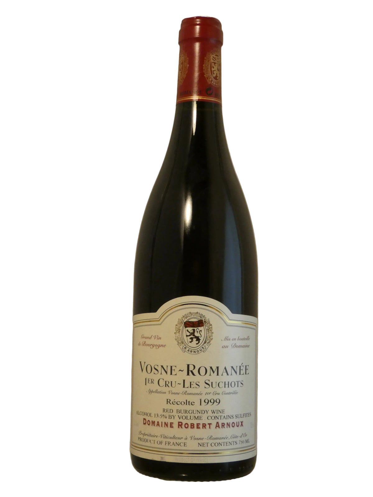Robert Arnoux Vosne Romanee 1er Cru Les Suchots  - 1999 (750ml)