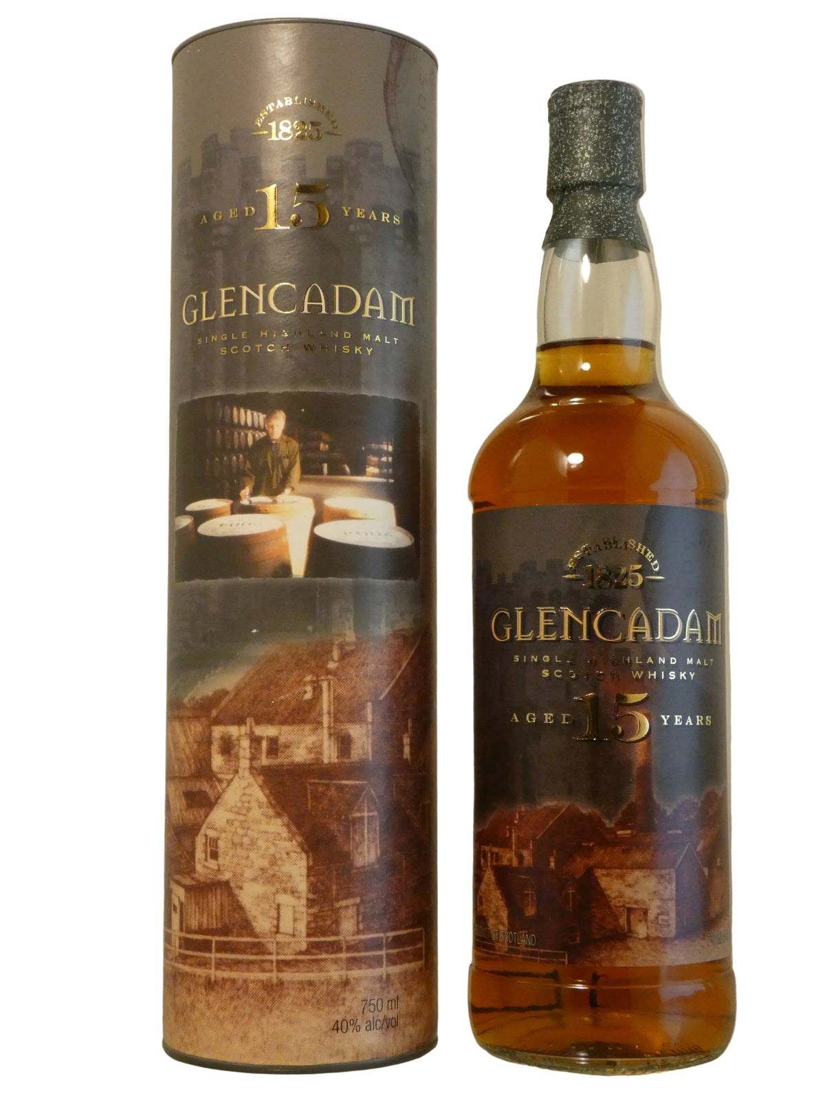 Glencadam 15 Year Old Single Malt Scotch Whisky (Old Bottling)