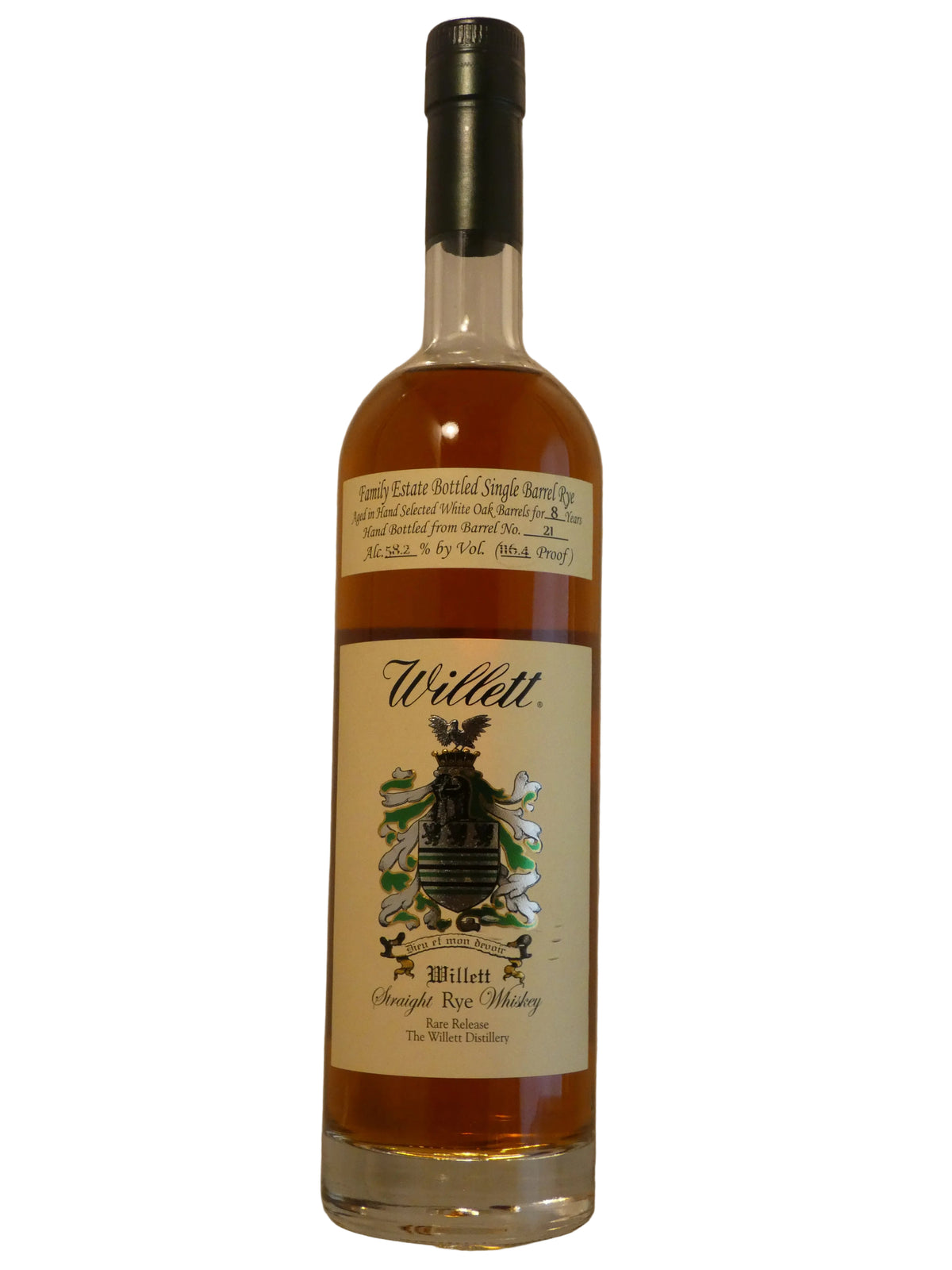 Willett Rye 8 Year Barrel No. 21 - 116.4 (750ml)