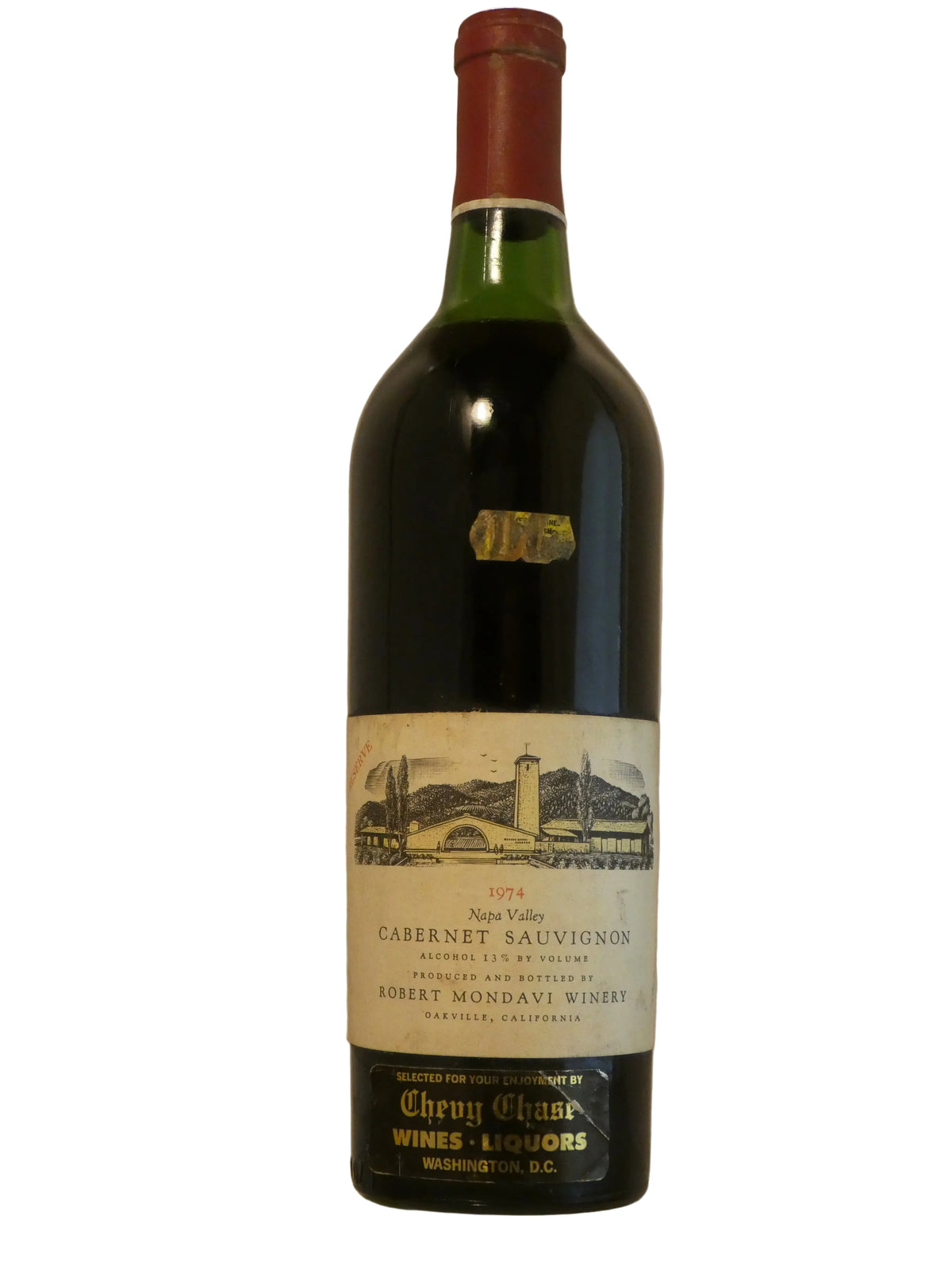 Robert Mondavi Reserve Winery Cabernet Sauvignon - 1974 (750ml)