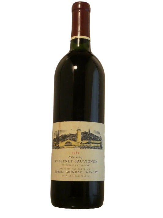 Robert Mondavi Winery Cabernet Sauvignon - 1987 (750ml)