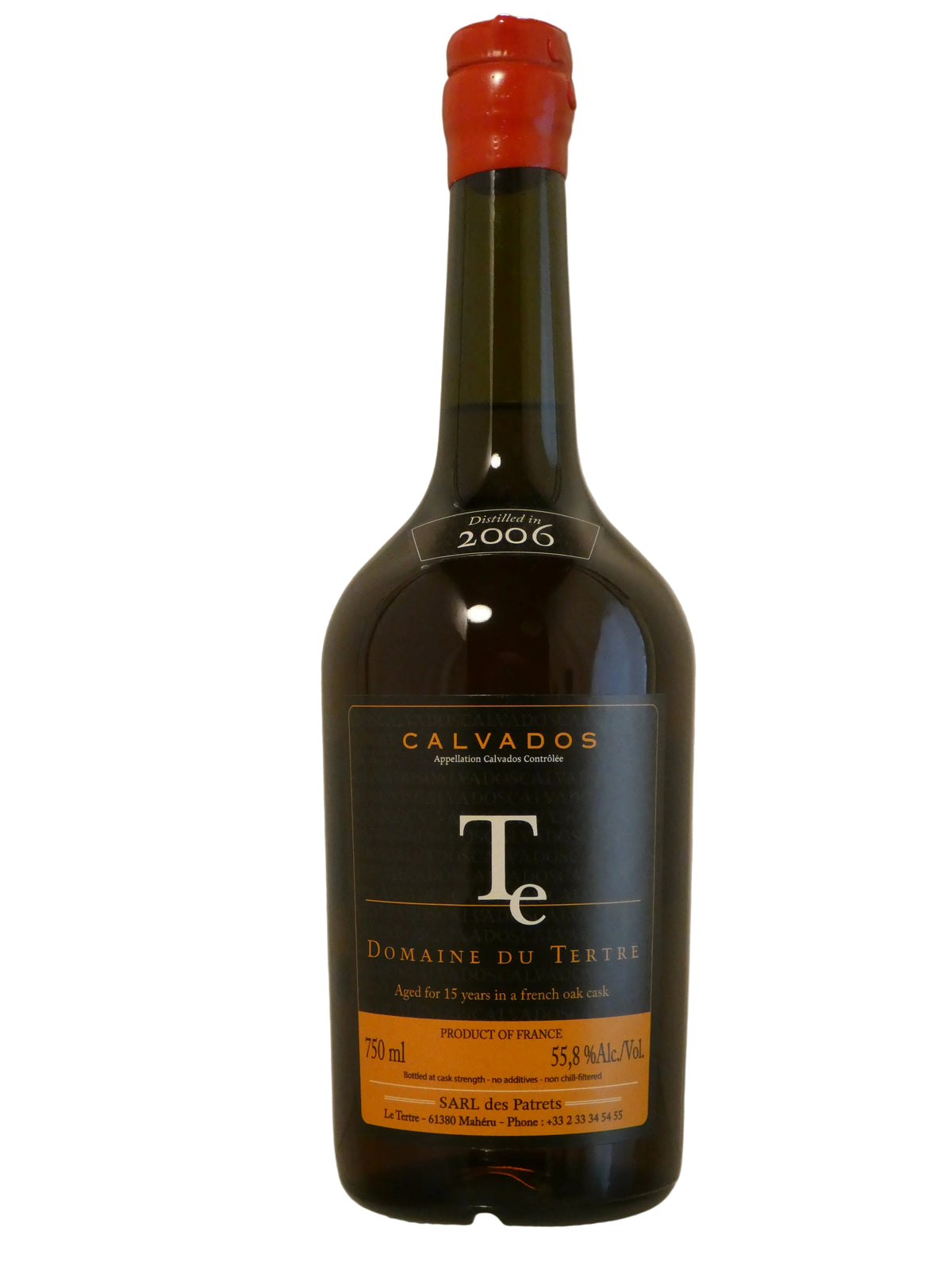 Domaine du Tertre 2006 Single Cask Calvados (750ml)