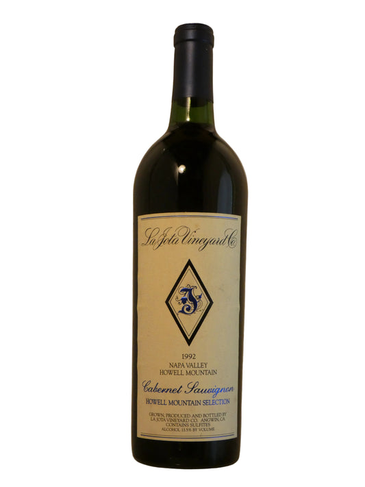 La Jota Vineyard Cabernet Sauvignon - 1992 (750ml)