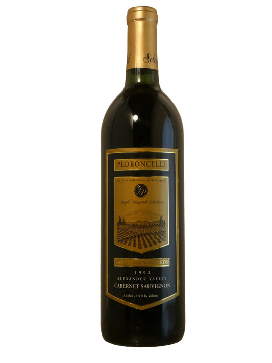 Pedroncelli Morris Fay Vineyard Cabernet Sauvignon - 1992 (750ml)