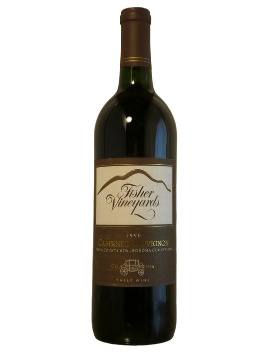 Fisher Vineyards Coach Insignia Cabernet Sauvignon - 1990 (750ml)