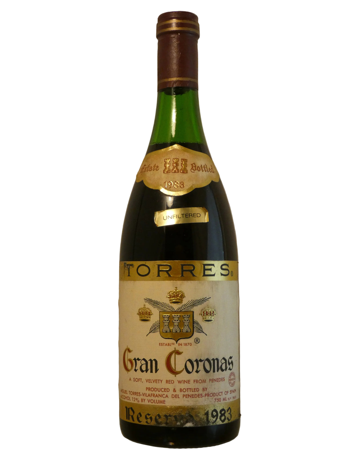 Torres Gran Coronas Reserva - 1983 (750ml)