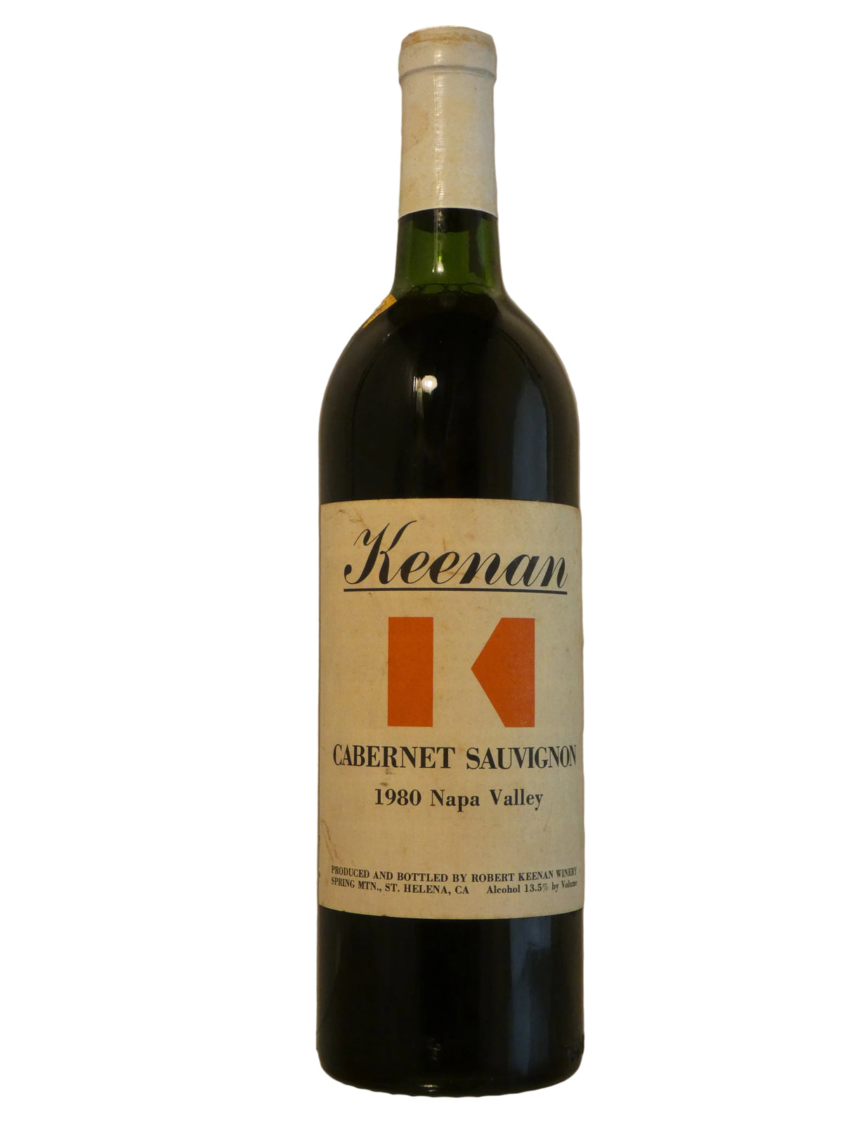 Robert Keenan Winery Keenan Napa Valley Cabernet Sauvignon - 1980 (750ml)