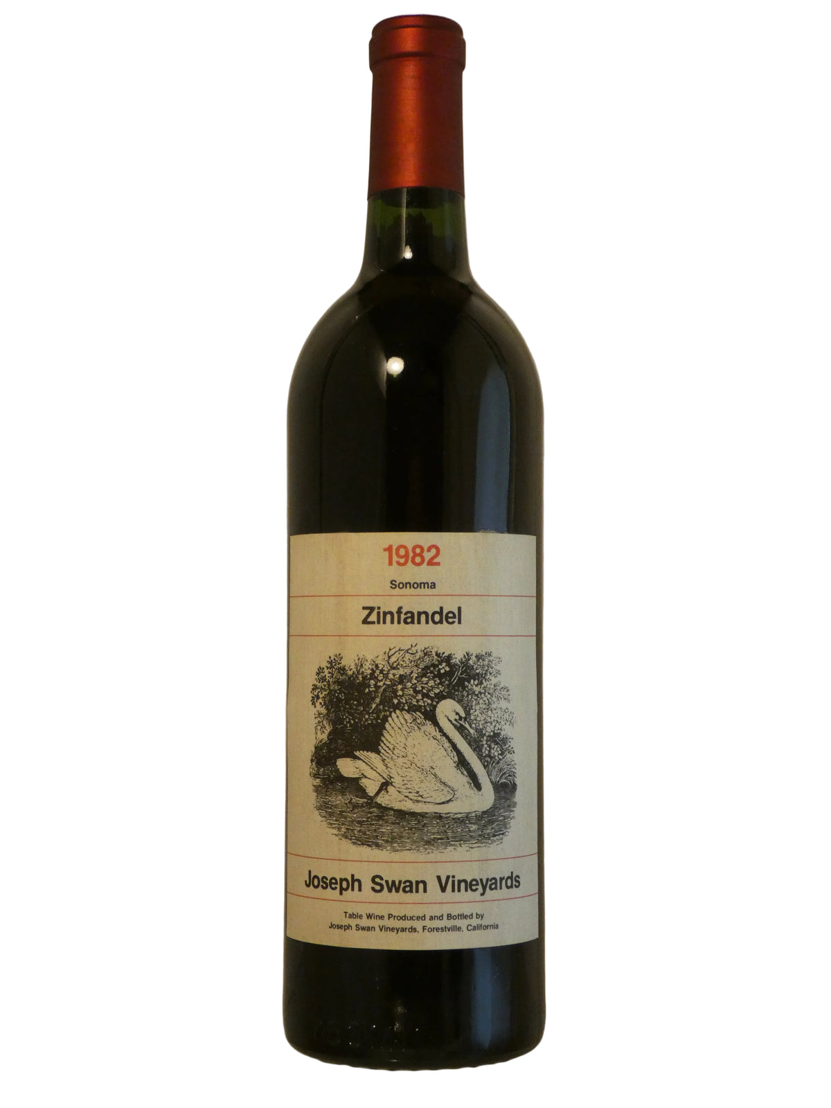 Joseph Swan Vineyards Zinfandel - 1982 (750ml)