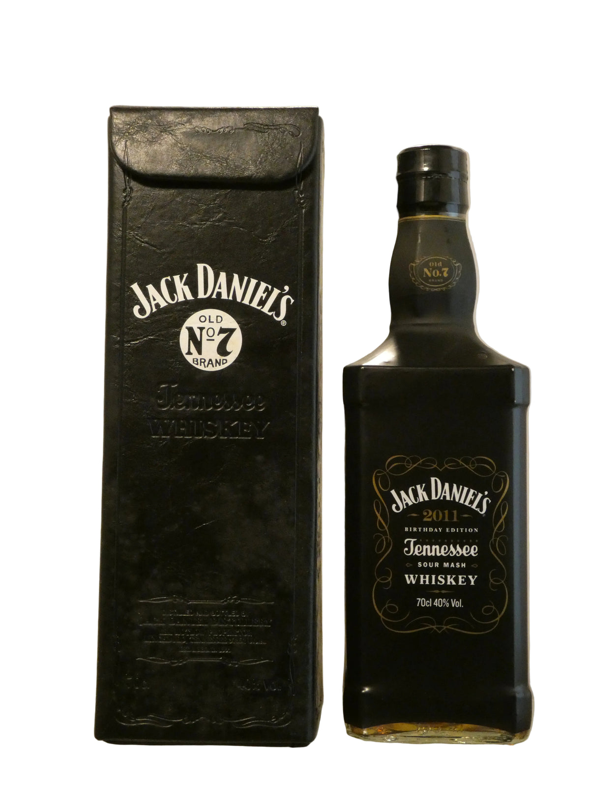 Jack Daniel's 161st Birthday with Leather Box - 2011 UK Release (700ml)