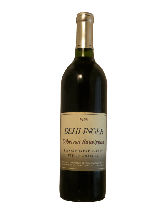 Dehlinger Estate Bottled Cabernet Sauvignon - 1996 (750ml)