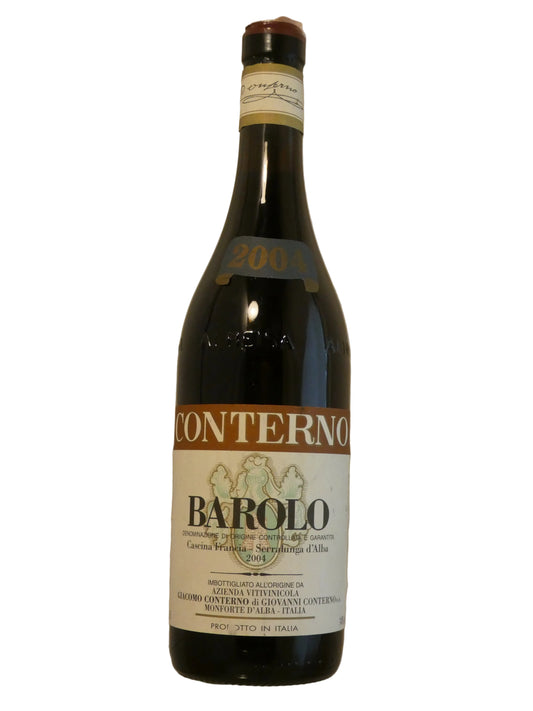 Giacomo Conterno Barolo Cascina Francia Serralunga d’ Alba - 2004 (750ml)