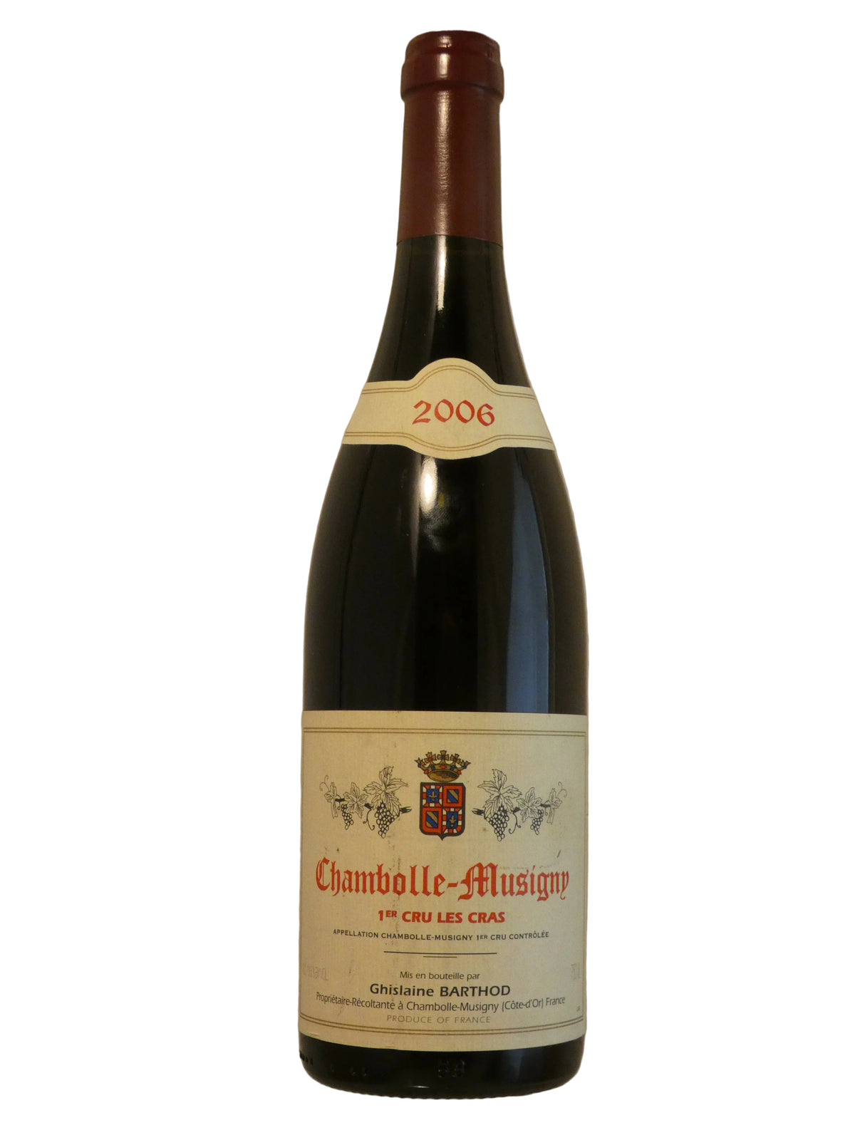 Ghislaine Barthod Chambolle Musigny 1er Cru Les Cras  - 2006 (750ml)