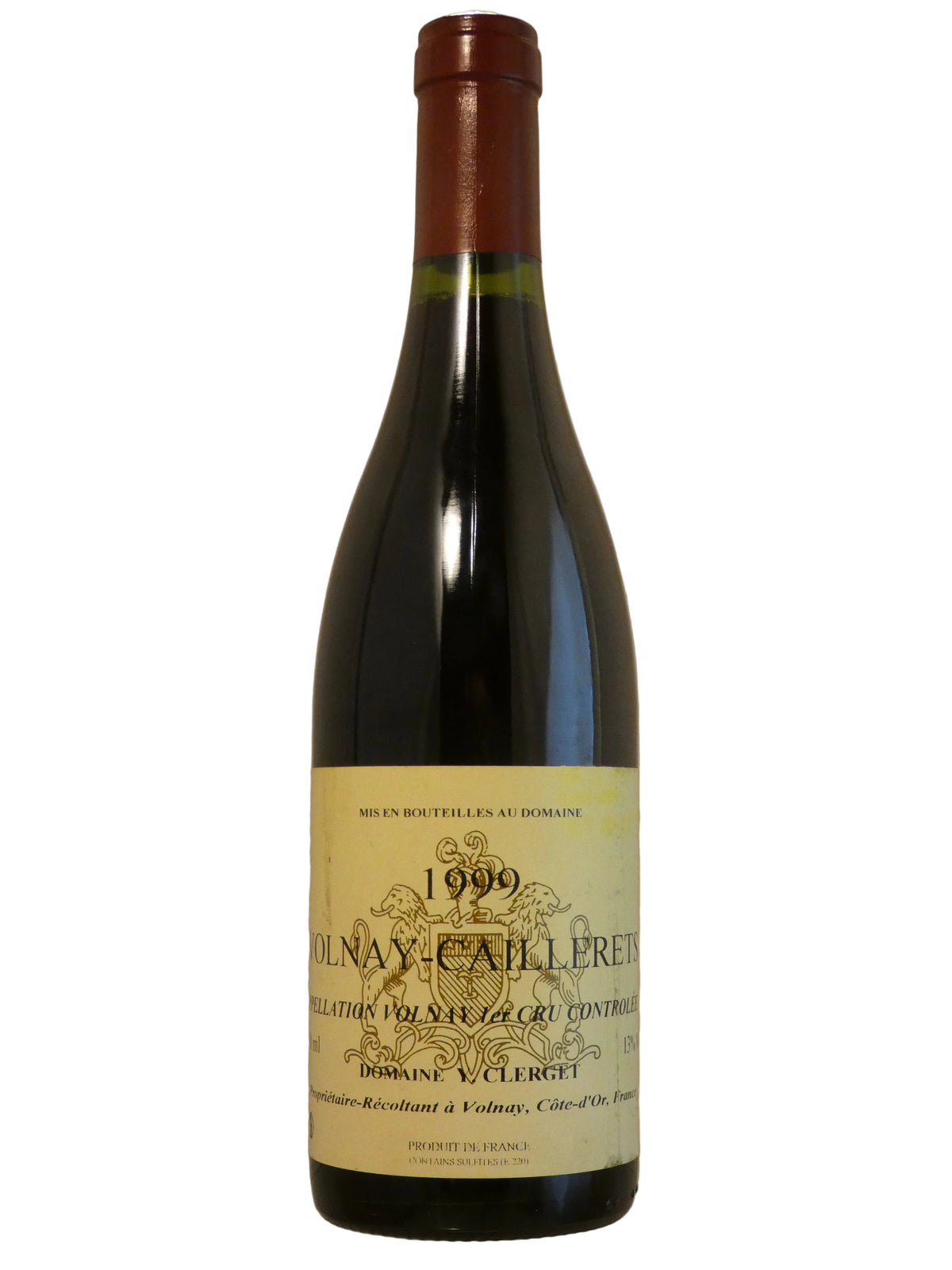 Domaine Yvon Clerget Volnay 1er Cru Les Caillerets - 1999 (750ml)