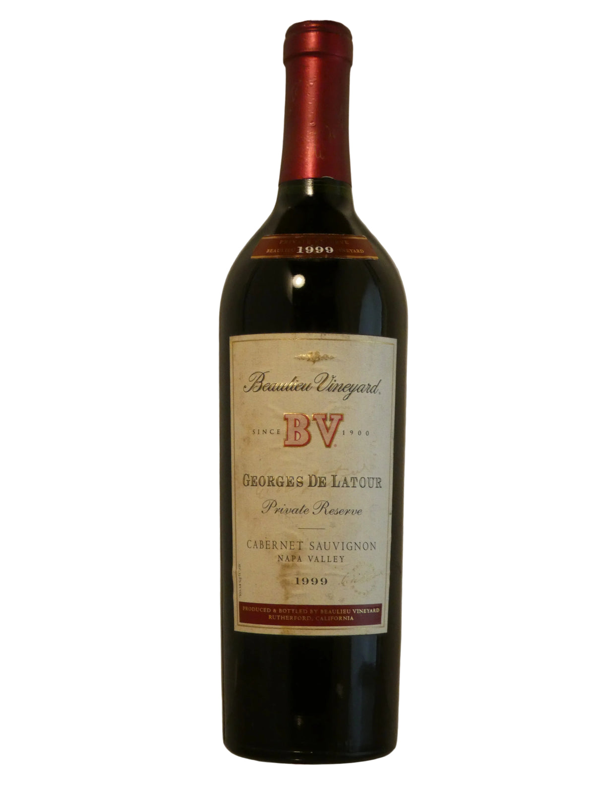 Beaulieu Vineyards Georges de Latour Private Reserve Cabernet Sauvignon (Damaged Back Label) - 1999 (750ml)