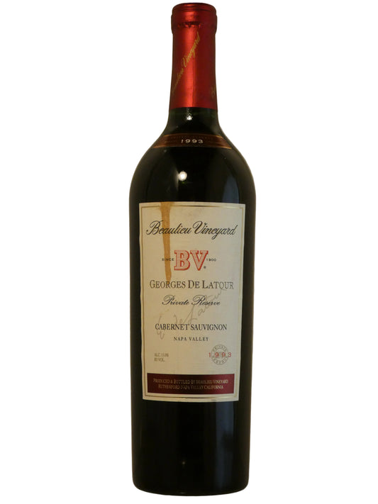 Beaulieu Vineyards Georges de Latour Private Reserve Cabernet Sauvignon - 1993 (750ml)