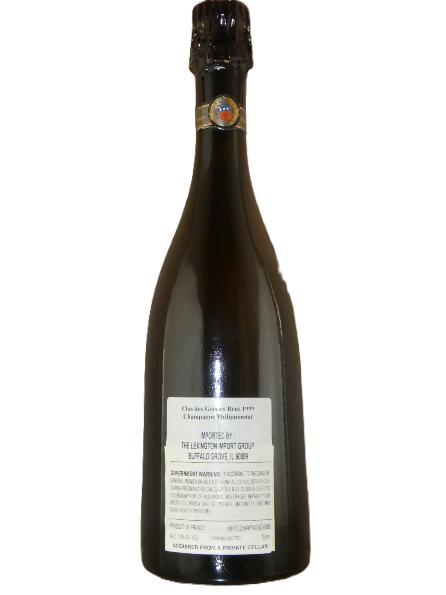 Philipponnat Clos des Goisses Brut - 1999 (750ml)