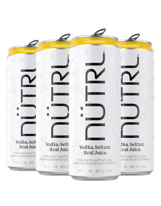 NUTRL Pineapple Pack (12oz Can 4 Pk)