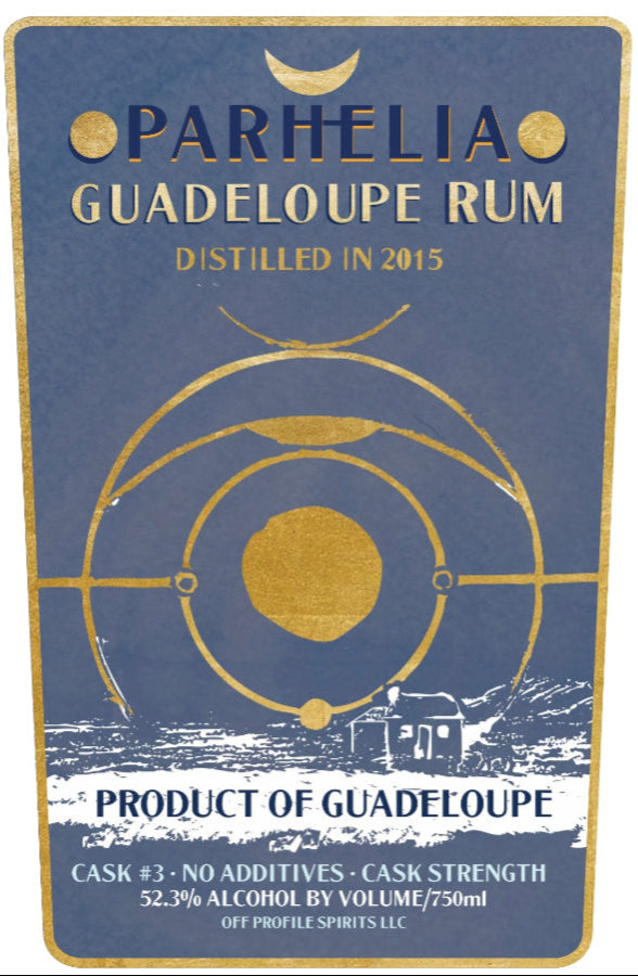 Parhelia Guadeloupe Rum Reimonenq 2015 Cask #3 52.3% (750ml)