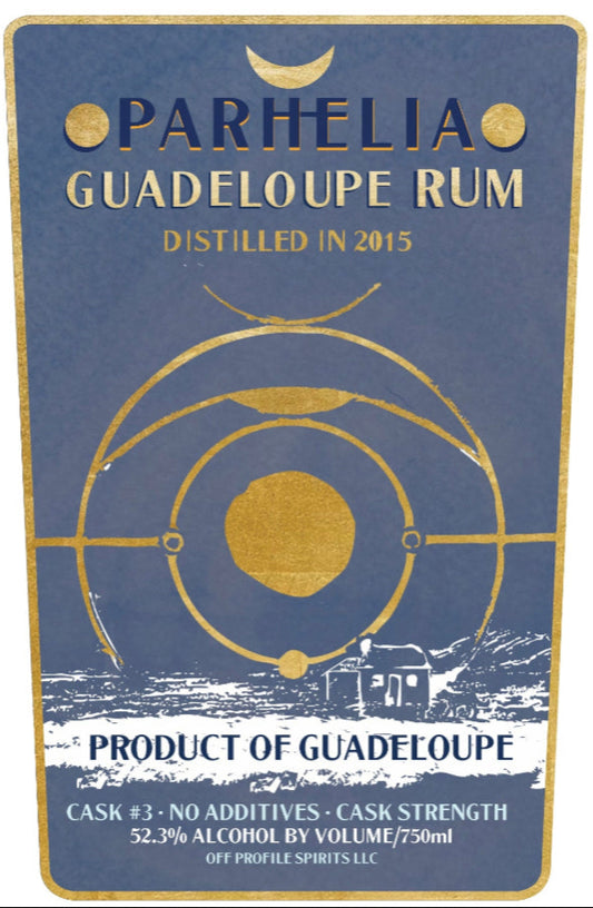 Parhelia Guadeloupe Rum Reimonenq 2015 Cask #3 52.3% (750ml)