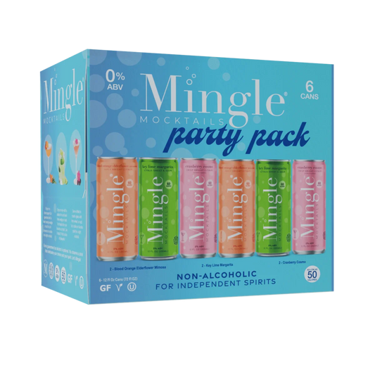 Mingle Mocktails Mingle Mocktails Party Variety Pack (12oz-6pack)