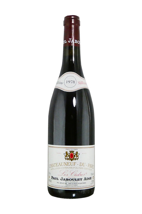 Paul Jaboulet Aine Chateauneuf-du-Pape Les Cedres - 1978 (750ml)