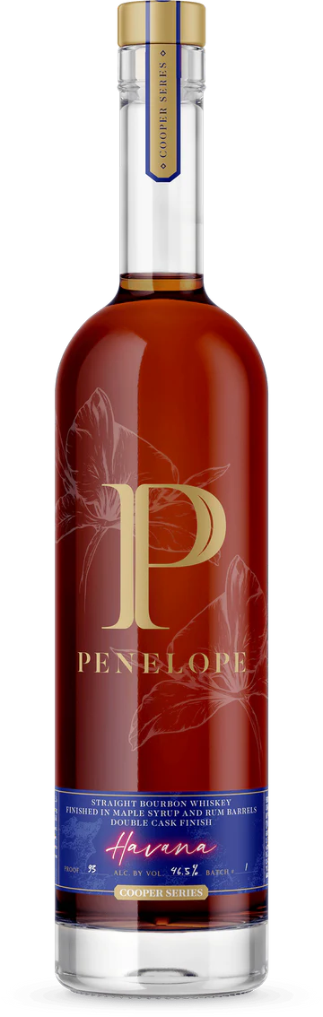 Penelope Cooper Series Havana Cuban Rum Barrels Finish Straight Bourbon Whiskey (750ml)