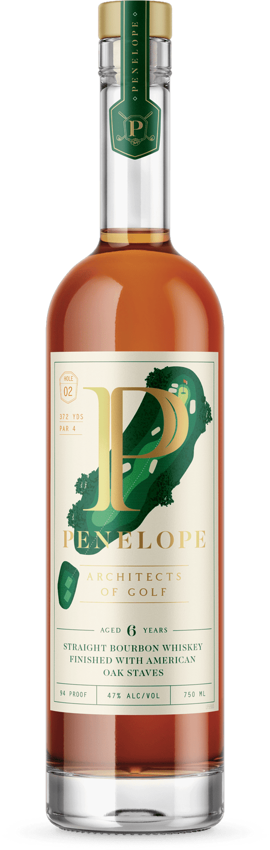 Penelope Architect of Golf 'Hole 3' 6-Year Bourbon - (750ml)