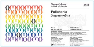 Pheasant's Tears Poliphonia Rose  - 2022 (750ml)