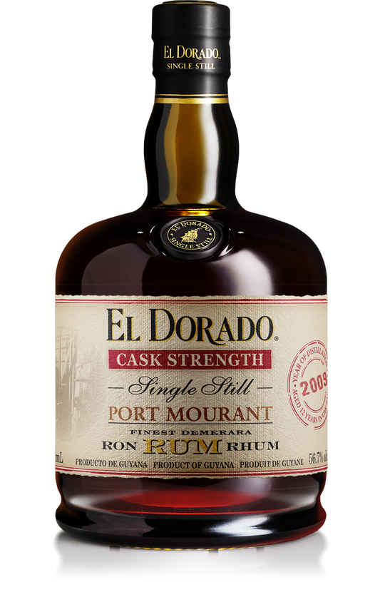 El Dorado Single Still Port Mourant Cask Strength 2009 12 yaer old Rum, 56.7% (750ml)