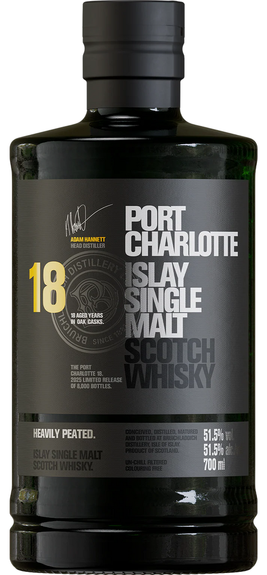 Port Charlotte 18-Year Sinlge Malt (700ml)