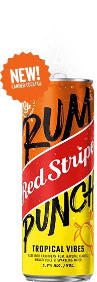 Red Stripe Rum Punch Soda(12oz 4pk Can)