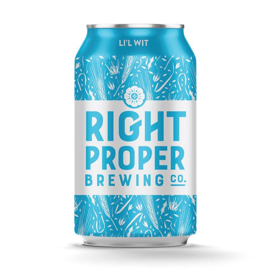 Right Proper Lil' Wit (12oz Can 6 Pk)