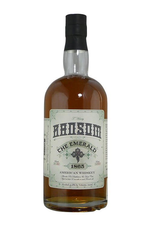 Ransom The Emerald Straight American Whiskey 43.8 ABV Batch 004  (750ml)