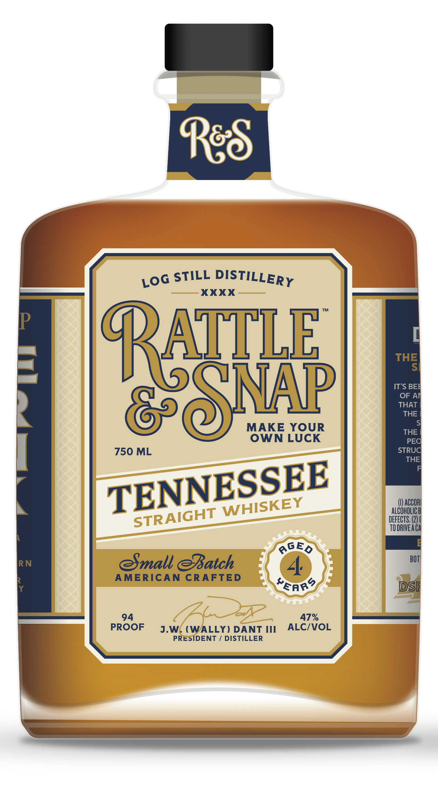 Rattle & Snap 4 Year Old Straight Whiskey (750ml)
